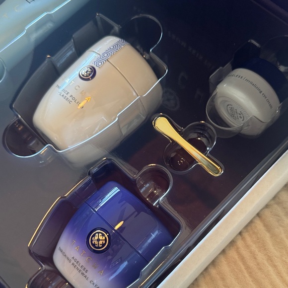 TATCHA 4-Piece Ritual Ageless Face & Eye w/ Silken SPF - Picture 3 of 4